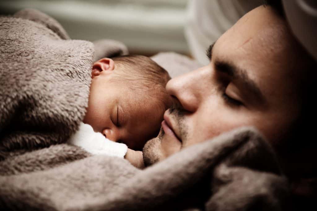Father & Child Sleep