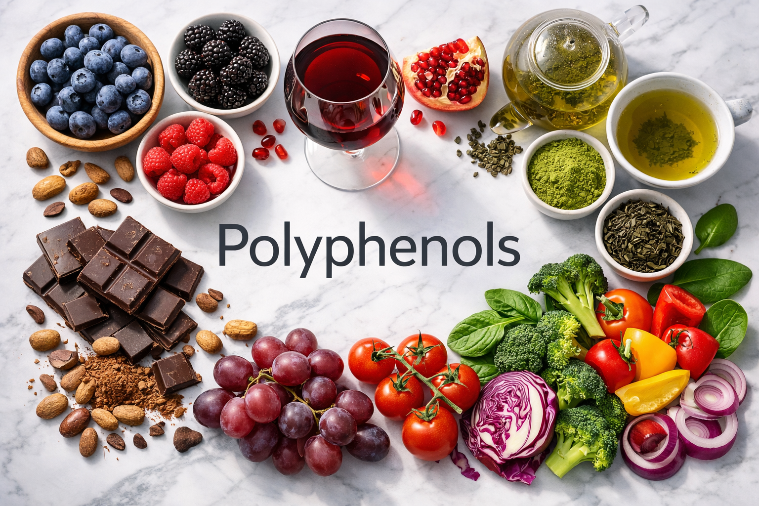 What Are Polyphenols? Benefits, Food Sources and What the Evidence Shows