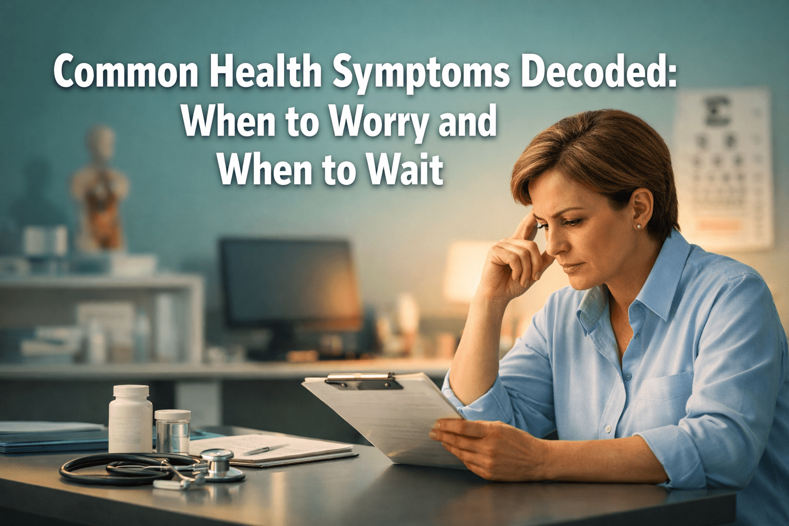 Common Health Symptoms Decoded: When to Worry and When to Wait