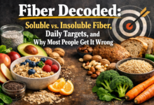 Photo of Fiber Decoded: Soluble vs. Insoluble, Daily Targets, and Why Most People Get It Wrong
