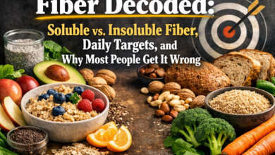 Photo of Fiber Decoded: Soluble vs. Insoluble, Daily Targets, and Why Most People Get It Wrong