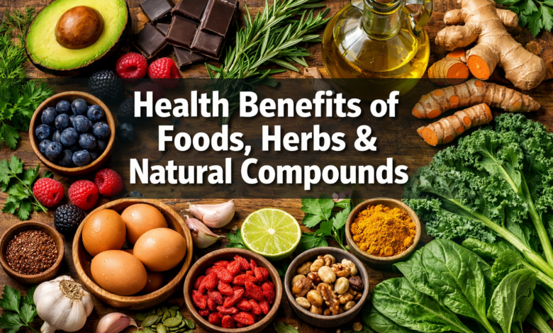 Health Benefits of Natural Foods and Herbs
