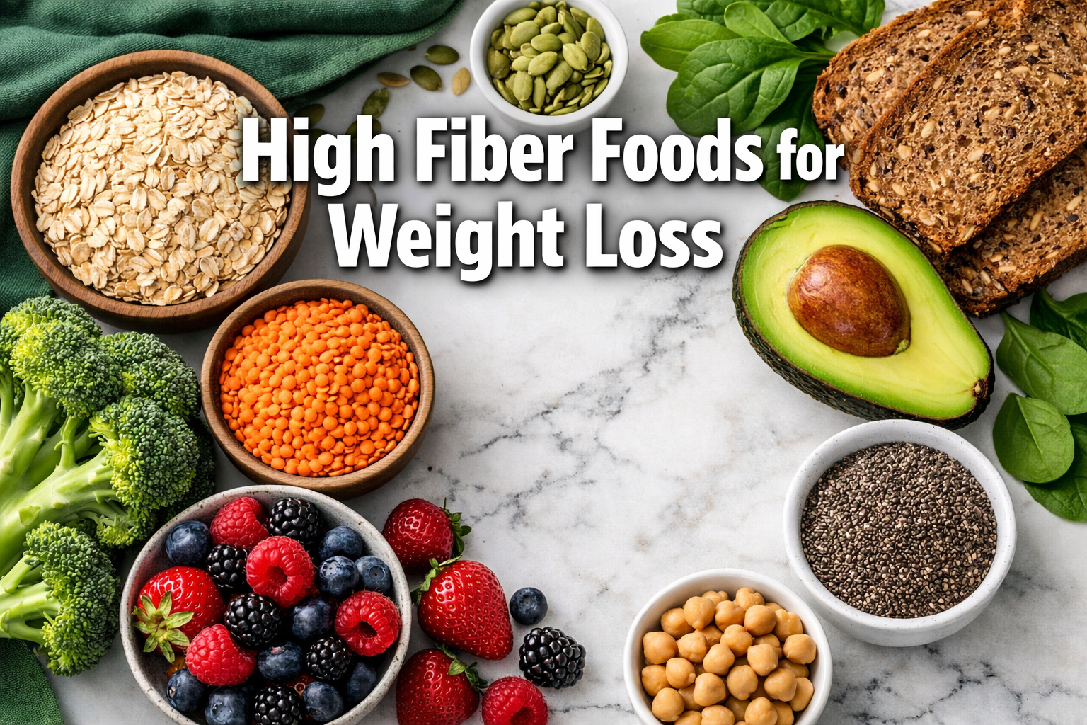 High Fiber Foods for Weight Loss
