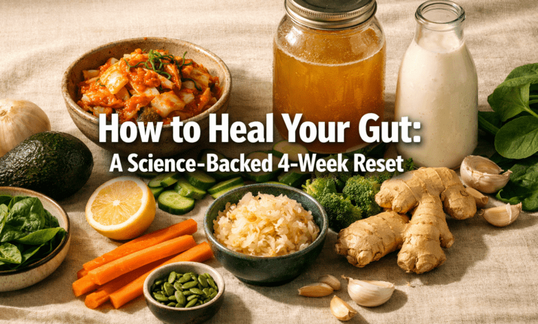 How to Heal Your Gut: A Science-Backed 4-Week Reset