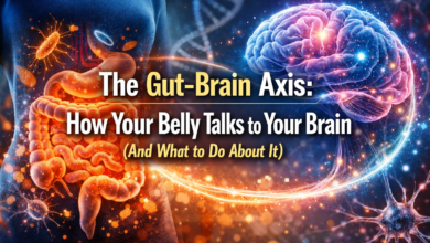 Photo of The Gut Brain Axis: How Your Belly Talks to Your Brain (And What to Do About It)