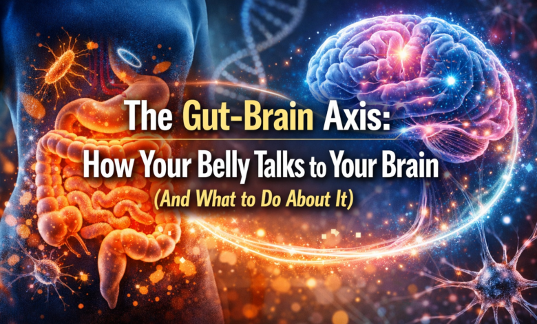 The Gut-Brain Axis: How Your Belly Talks to Your Brain (And What to Do About It)