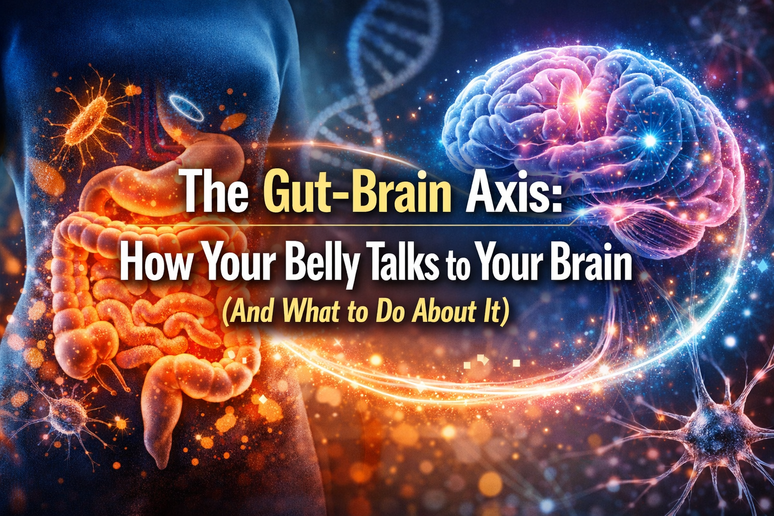 The Gut-Brain Axis: How Your Belly Talks to Your Brain (And What to Do About It)