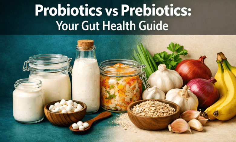 probiotics vs prebiotics probiotics: gut health guide