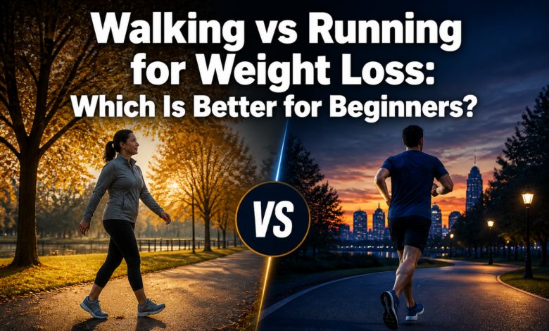 Walking versus running for weight loss