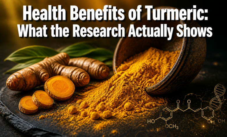 Health Benefits of Turmeric: What the Research Actually Shows