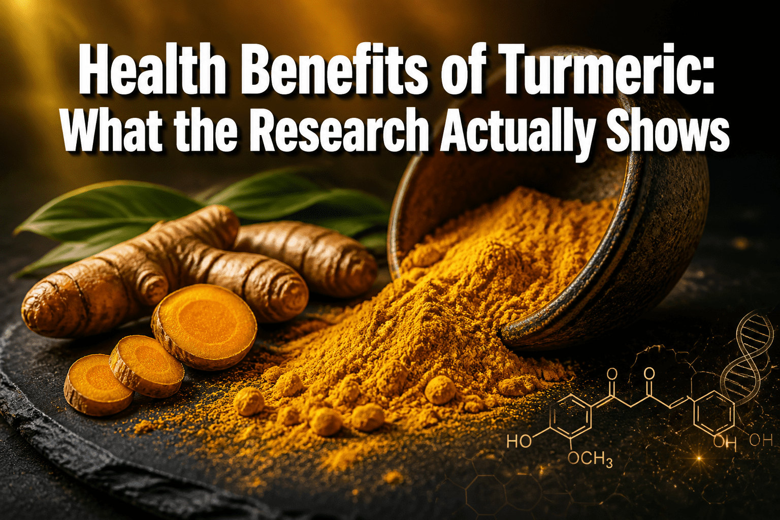 Health Benefits of Turmeric: What the Research Actually Shows