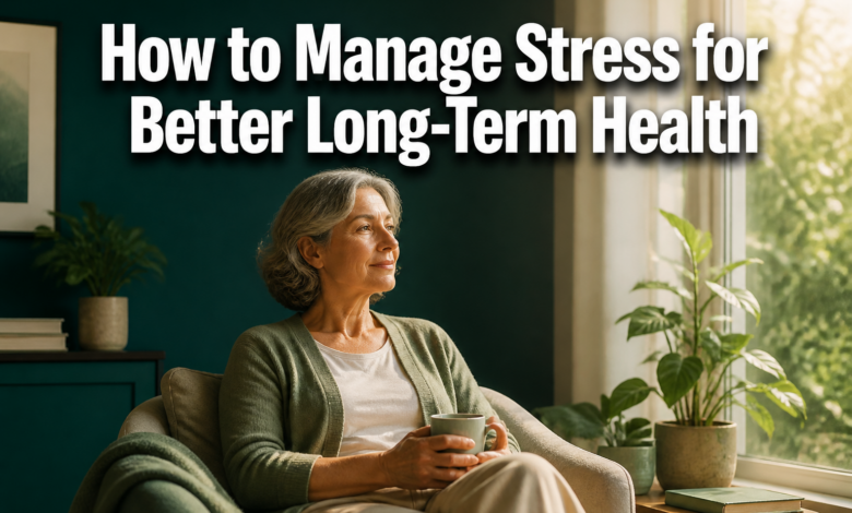 How to Manage Stress for Better Long-Term Health