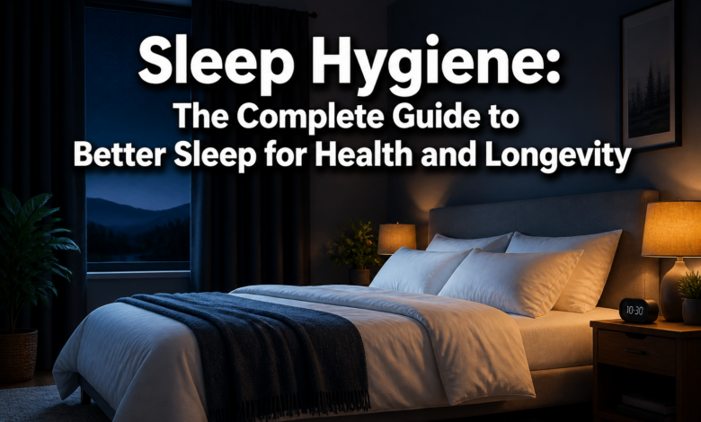 Sleep Hygiene: The Complete Guide to Better Sleep for Health and Longevity