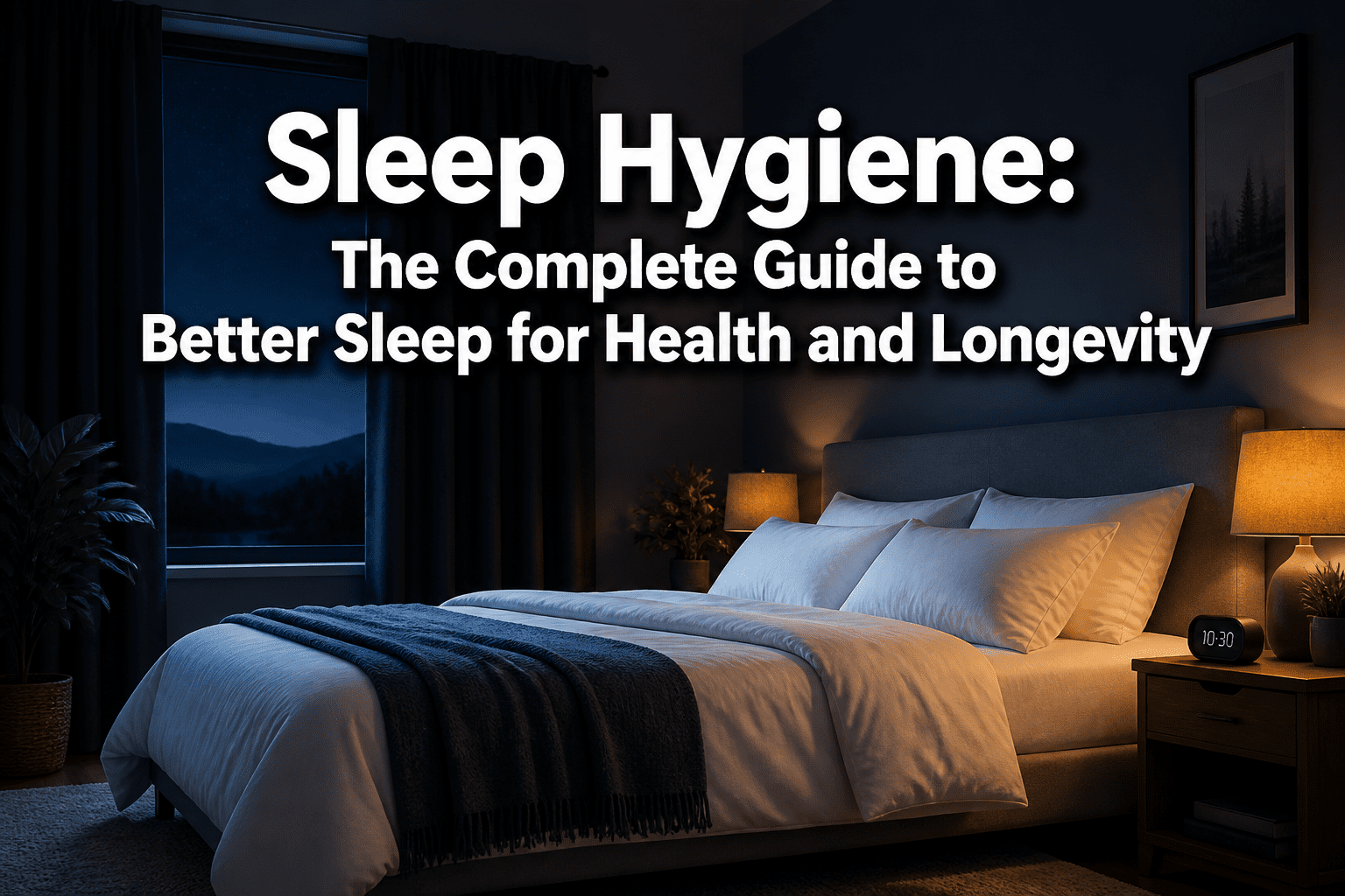 Sleep Hygiene: The Complete Guide to Better Sleep for Health and Longevity