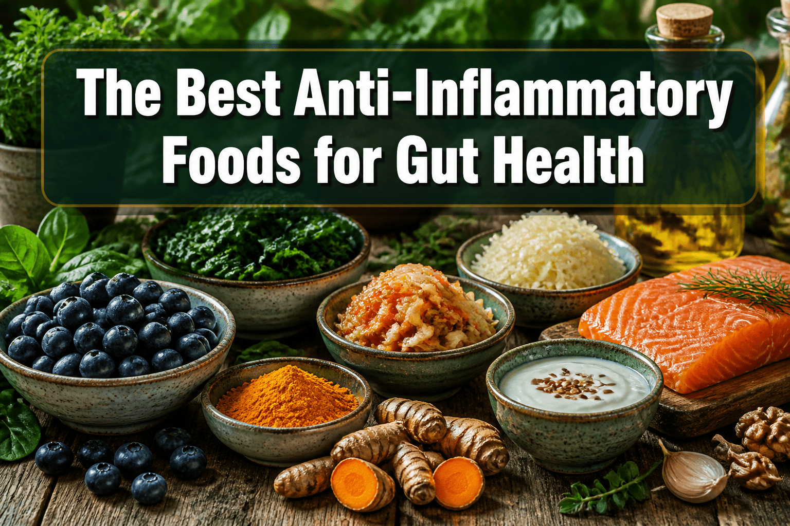 The Best Anti-Inflammatory Foods for Gut Health: A Complete Guide