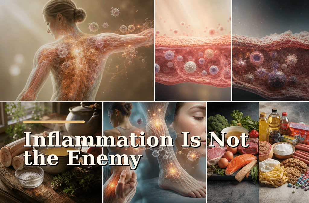 Inflammation Is Not the Enemy: Glycine, Whole Foods and the Ultra-Processed Diet Problem