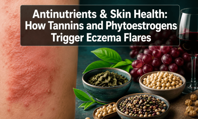 Antinutrients and Skin Health: How Tannins and Phytoestrogens Trigger Eczema Flares