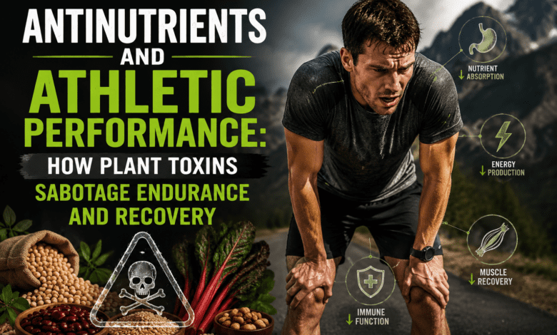 Antinutrients and Athletic Performance: How Plant Toxins Sabotage Endurance and Recovery