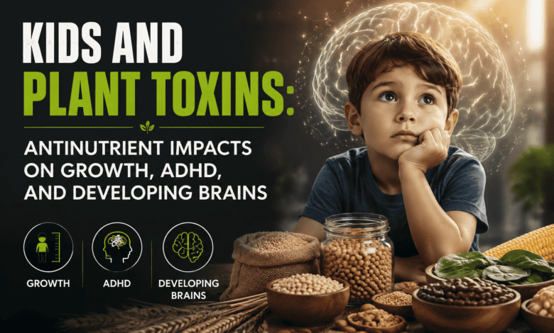 Kids and Plant Toxins: Antinutrient Impacts on Growth, ADHD, and Developing Brains