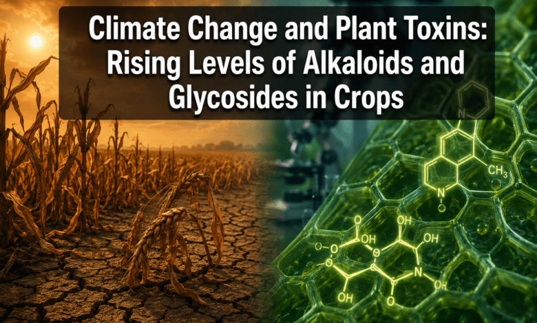 Climate Change and Plant Toxins: Rising Levels of Alkaloids and Glycosides in Crops