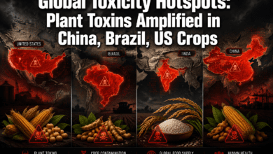 Photo of Global Toxicity Hotspots: Plant Toxins Amplified in China, Brazil, US Crops