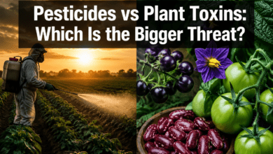 Photo of Pesticides vs Plant Toxins: Which Is the Bigger Threat to Your Health and the Environment?