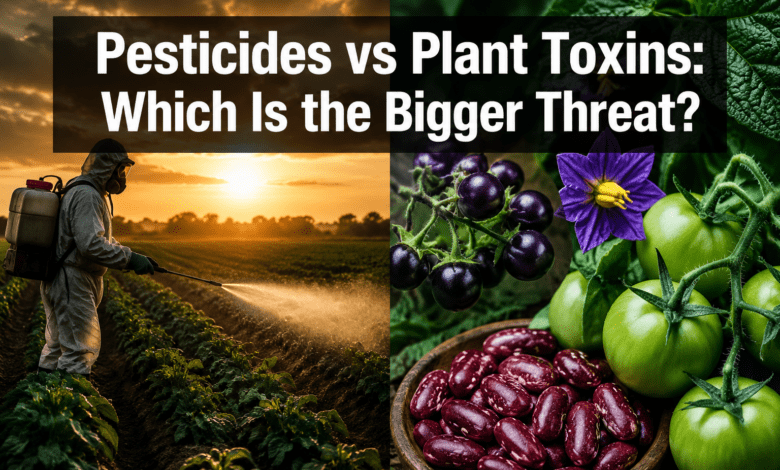 Pesticides vs Plant Toxins: Which Is the Bigger Threat to Your Health and the Environment?