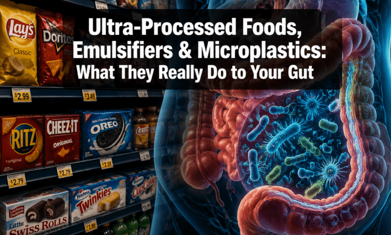 Ultra-Processed Foods, Emulsifiers, and Microplastics: What They Really Do to Your Gut