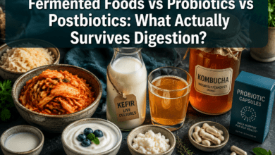 Photo of Fermented Foods vs Probiotics vs Postbiotics: What Actually Survives Digestion?