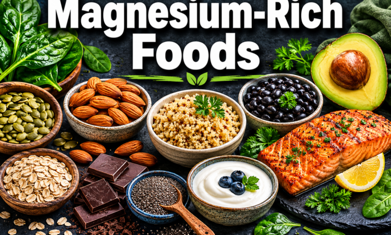 Magnesium-Rich Foods: The Complete Guide for Sleep, Stress, and Muscle Recovery