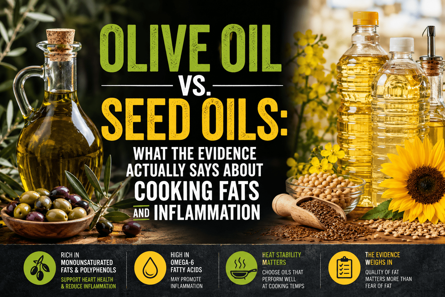 Olive Oil vs Seed Oils