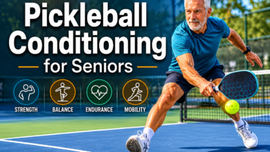 Photo of Tennis and Pickleball Conditioning for Adults 50+: Agility, Shoulder Health, and Reaction Speed