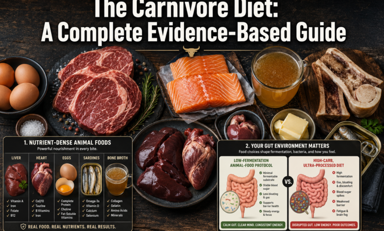 The Carnivore Diet: A Complete Evidence-Based Guide