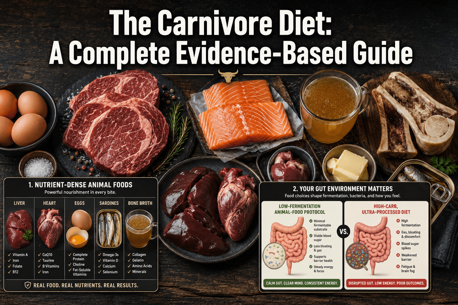 The Carnivore Diet: A Complete Evidence-Based Guide