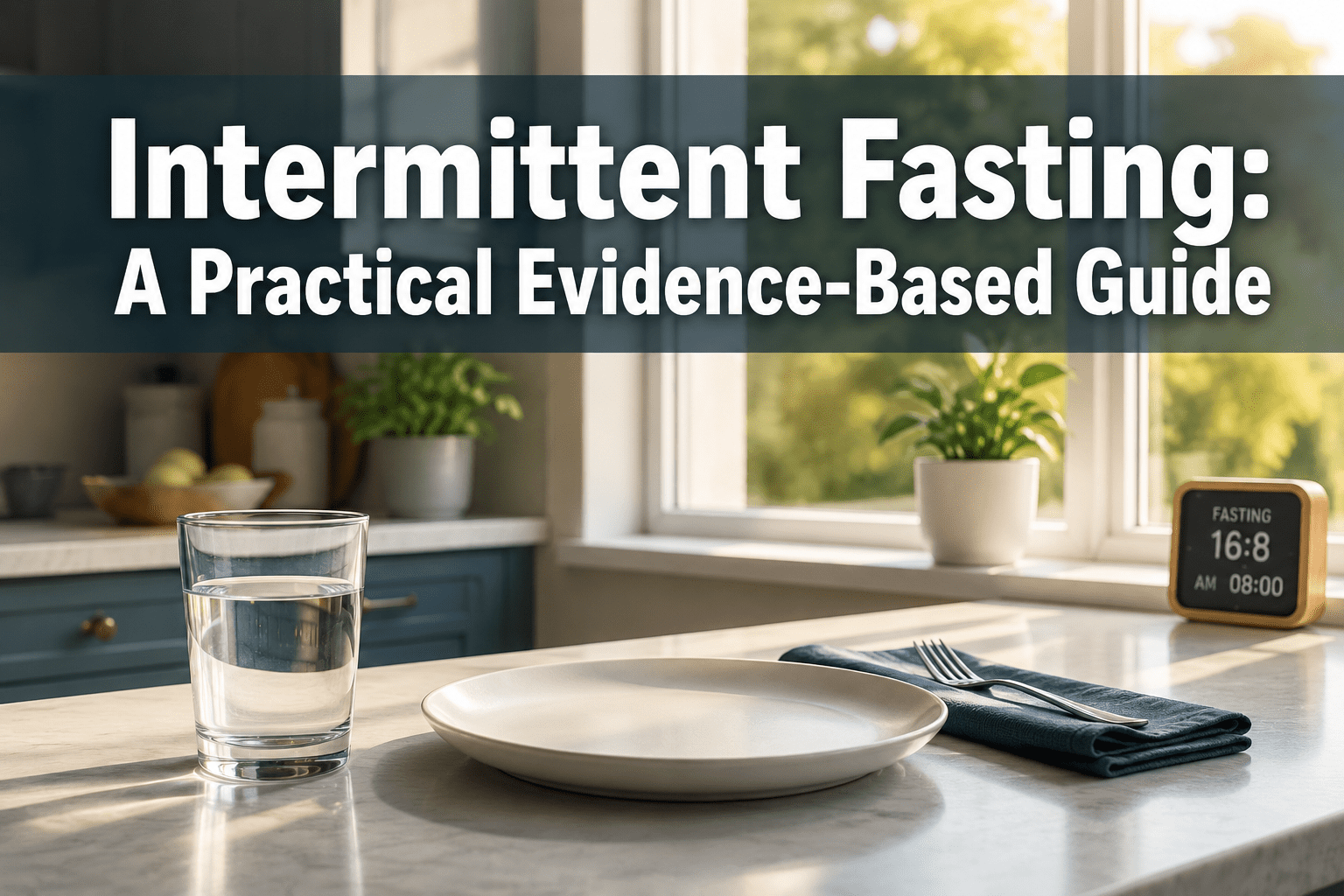 Intermittent Fasting for Beginners: A Practical Evidence-Based Guide