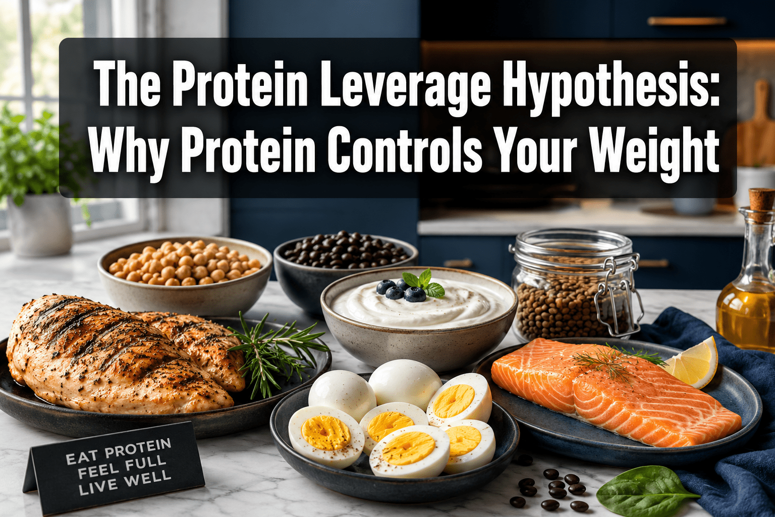 The Protein Leverage Hypothesis: Why Protein Controls Your Weight