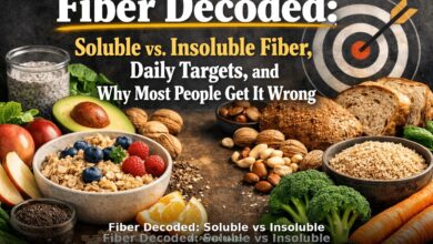 Photo of Fiber Decoded: Soluble vs. Insoluble, Daily Targets, and Why Most People Get It Wrong