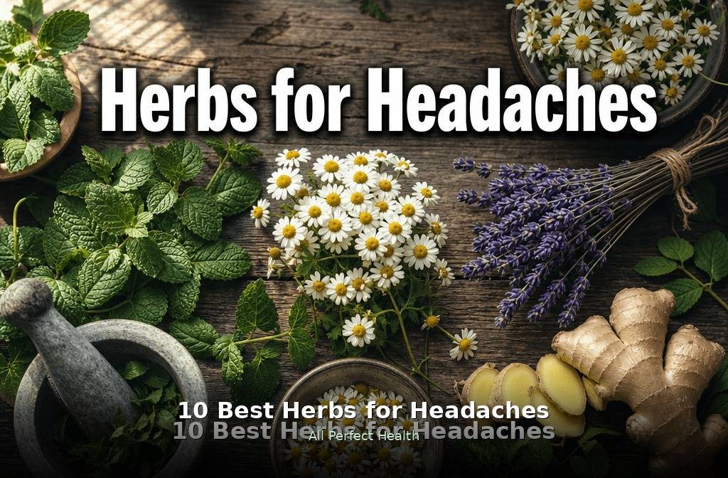 10 Natural Herbs For Headaches: Effective Remedies