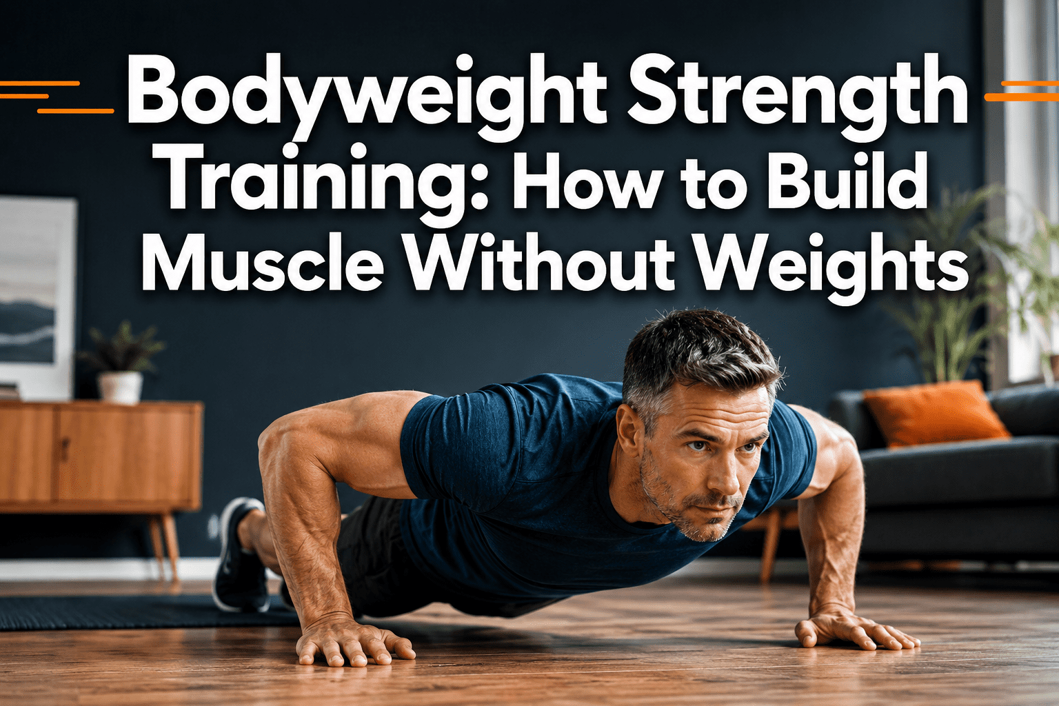 Bodyweight Strength Training: How to Build Muscle Without Weights