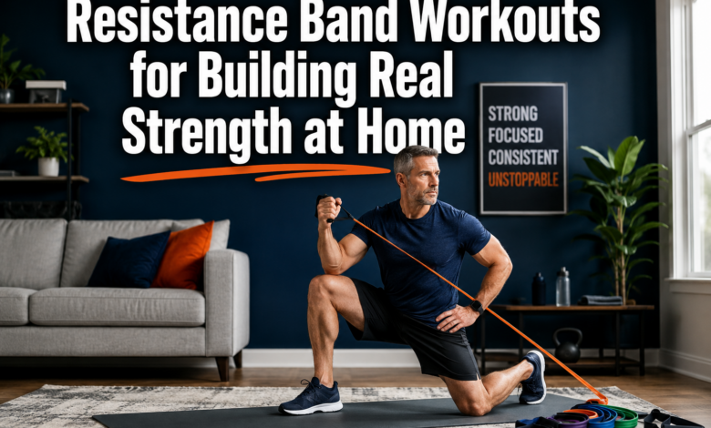 Resistance Band Workouts for Building Real Strength at Home