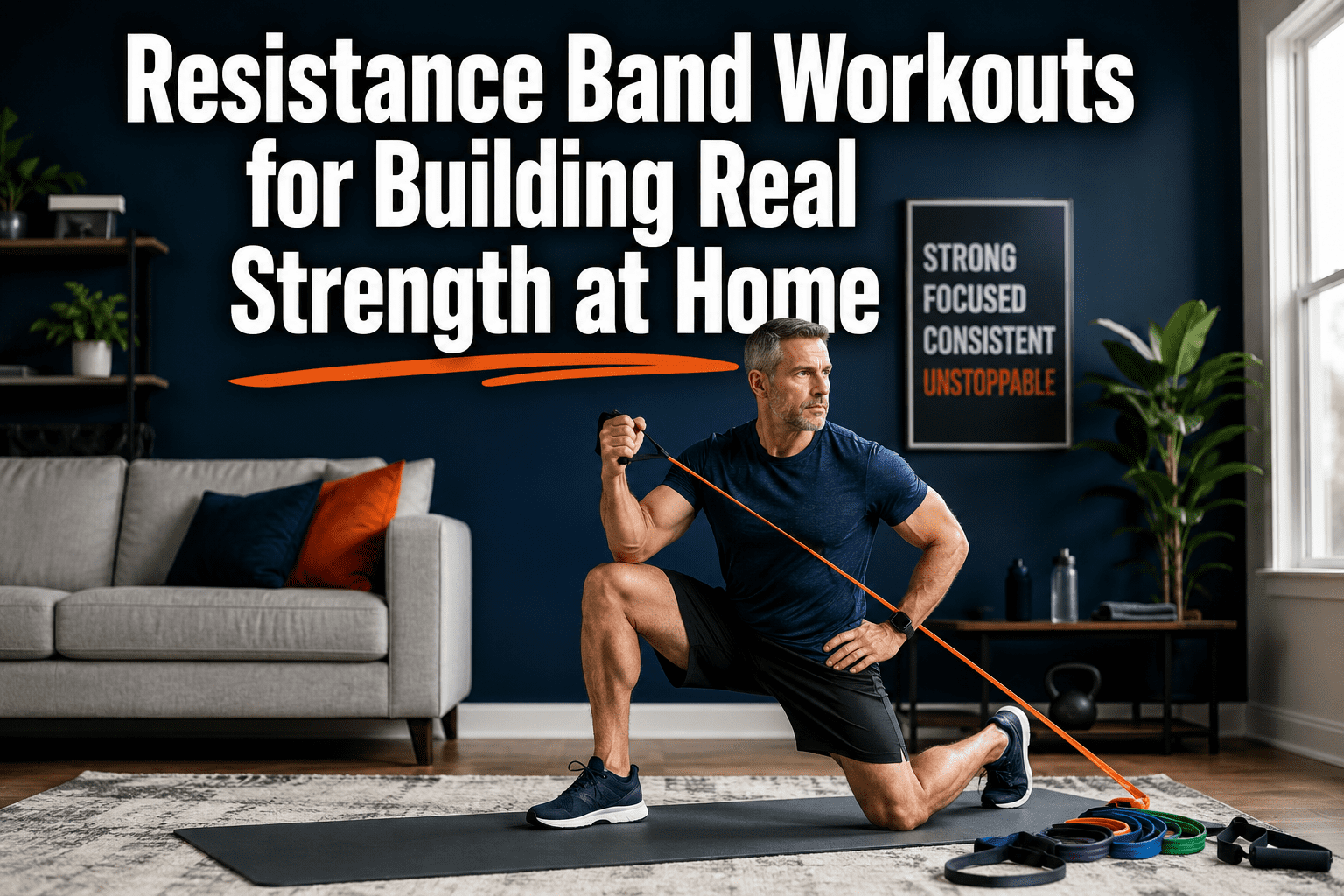 Resistance Band Workouts for Building Real Strength at Home