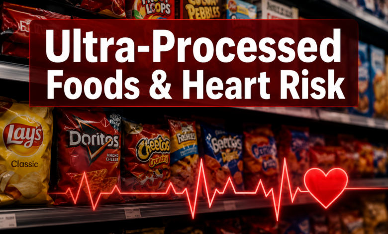 Major US Study Links Ultra-Processed Foods to Heart Attack Risk in July 2026