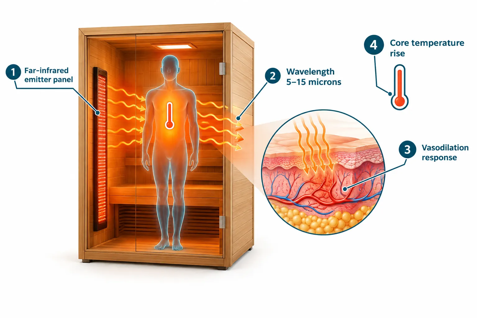 What an Infrared Sauna Is, and What It Is Not