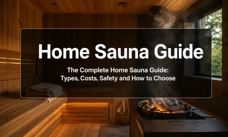 The Complete Home Sauna Guide: Types, Costs, Safety and How to Choose