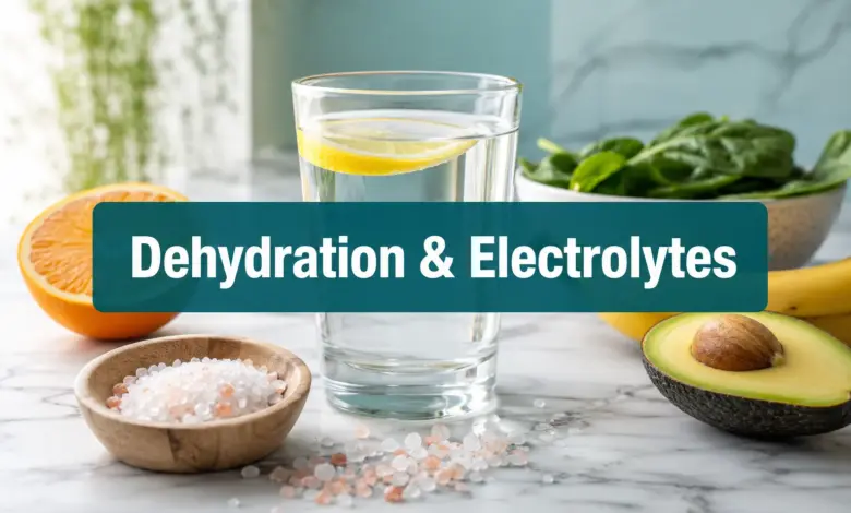 Dehydration and Electrolytes for Headaches: When Water, Salt and Food May Matter
