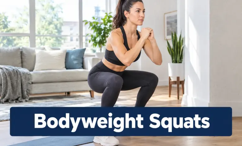 Bodyweight Squats: Proper Form and Beginner Progressions