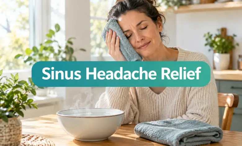 Sinus Headache Relief: What Helps and What Doesn't