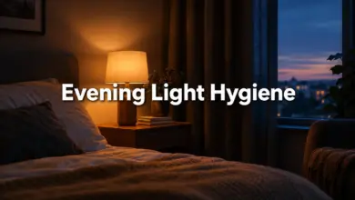 Photo of Evening Light Hygiene: How Household LED Bulbs and Dimming Affect Melatonin and Sleep (With Real-World Spectrum Testing)