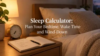Photo of Sleep Calculator: Plan Your Bedtime, Wake Time and Wind-Down