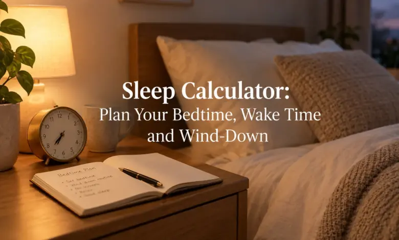Sleep Calculator: Plan Your Bedtime, Wake Time and Wind-Down